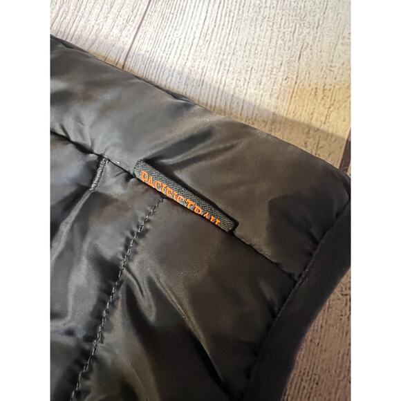 Pacific Trail Black Puffer Vest Orange Lining Women’s Size S - Picture 2 of 8